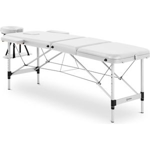 physa Inklapbare massagetafel - Bordeaux WIT