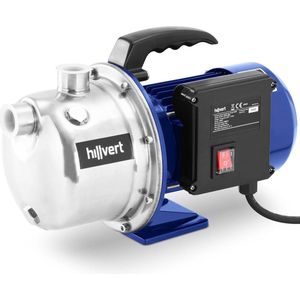 hillvert Tuinpomp - 1300 W - 5 m³/h - Pompopvoerhoogte: roestvrij staal - 4062859063281