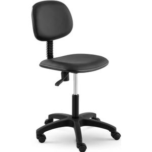 Fromm & Starck Silla de Trabajo - 120 Kg - Zwart - In Hoogte Verstelbaar Vanaf 450 - 590 Mm