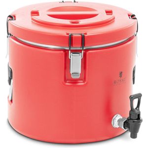 Royal Catering Thermische container - 15 L - aftapkraan - royal_catering