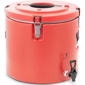 thermische container - 30 L - aftapkraan - Royal Catering