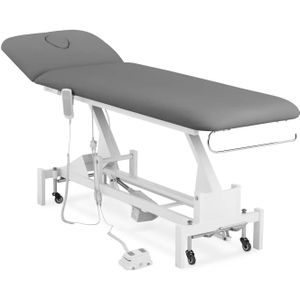 physa - Massagetafel - 1 motor - 200 kg - Grijs/Wit