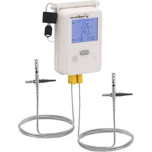 Steinberg Systems - Datalogger temperatuur + vochtigheid - LCD - -50 - 350 ℃ - 0 tot 100% RV - USB/Wifi