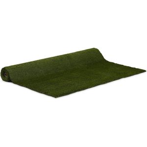 hillvert Kunstgras - 403 x 200 cm - Hoogte: 30 mm - Steeksnelheid: 20/10 cm - UV-bestendig
