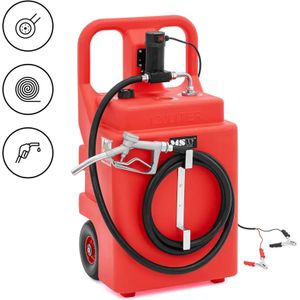 MSW - Mobiel Tankstation - 120 l - Met Elektrische Pomp - 37 l/min