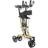 Uniprodo - Rollator - Champagne - 136 kg - In Hoogte Verstelbaar 1050 - 1150 mm