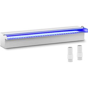 Uniprodo Douche - 60 cm - LED verlichting - Blauw / Wit - 4062859185617