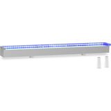 Uniprodo Douche - 90 cm - LED-verlichting - Blauw / Wit - 4062859185624