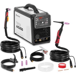 welbach Combinatielasapparaat - TIG AC DC - MMA - 250 A - CUT 50 A - Inschakelduur 60% - Puls - 4062859240651