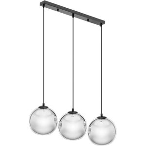 Uniprodo Hanglamp - 3 bollen - glas - 4062859244369