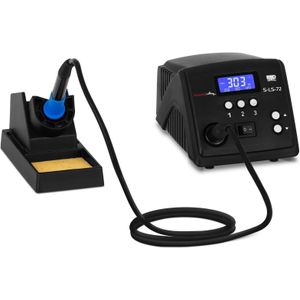 Soldeerstation - digitaal - met soldeerbout en houder - 90 W - LCD