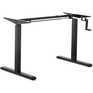 Fromm & Starck Zit-sta bureauframe - handleiding - 70 kg - zwart