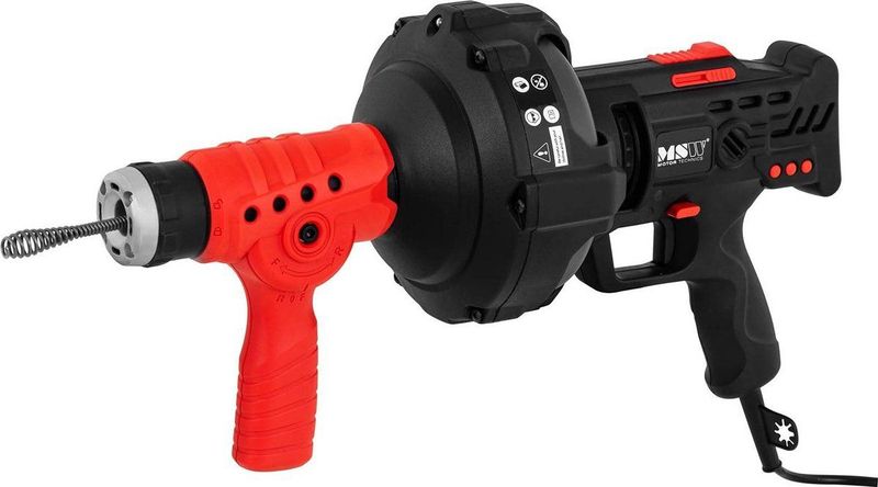 MSW - Ontstoppingsspiraal elektrisch - 240 W - 580 tpm - 7,5 m - Ø 19 tot 40 mm
