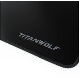 Titanwolf Gaming Mauspad XXXL Speed Mousepad 1200 x 400 x 3 mm, große Tischunterlage, rutschfest, abwaschbar, Geschwindigkeit & Präzision, Alpha