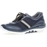 Gabor rollingsoft sensitive 56.966.66 - dames wandelsneaker - blauw - maat 37 (EU) 4 (UK)