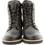 Gabor - 52.735.27 - Dames Laarzen - Zwart - Half Hoge Veterschoen