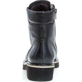 Gabor - 52.735.27 - Dames Laarzen - Zwart - Half Hoge Veterschoen