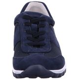 Gabor - Rollingsoft Sensitive - Dames Wandelsneaker - Blauw - Flexibele Zool