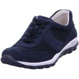 Gabor - Rollingsoft Sensitive - Dames Wandelsneaker - Blauw - Flexibele Zool