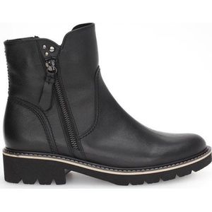 Gabor - 52.734.57 - Enkellaarzen - Zwart - Leer