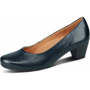Gabor - Comfort - Pumps - Blauw - Leer - Lage Hak
