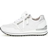 Gabor - 66.529.50 - Sneaker - Wit - Vrouwen - Vetersluiting en Rits