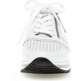 Gabor - 66.529.50 - Sneaker - Wit - Vrouwen - Vetersluiting en Rits