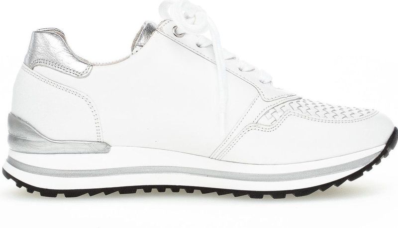 Gabor - 66.529.50 - Sneaker - Wit - Vrouwen - Vetersluiting en Rits