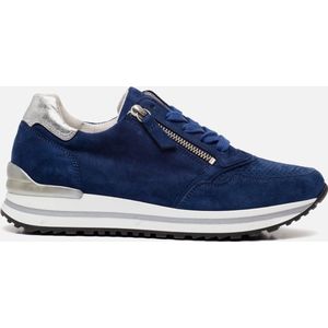 Gabor Sneakers blauw Suede - Dames - Maat 41