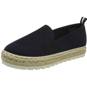 TOM TAILOR femme 1196901 platte pantoffels, Navy Blauw