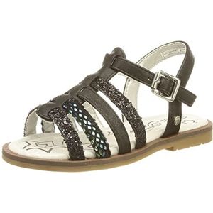 TOM TAILOR Meisjes 3274402 Sandalen, zwart, 40 EU