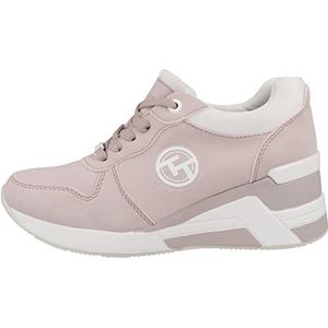 TOM TAILOR Dames 3291516 Sneakers, roze, 40 EU