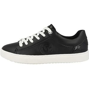 TOM TAILOR Dames 3293215 Sneakers, zwart, 37 EU