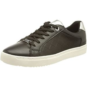 TOM TAILOR Dames 3293221 Sneakers, zwart, 38 EU