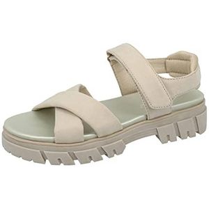 TOM TAILOR Dames 3297206 Sandalen, crème, 40 EU