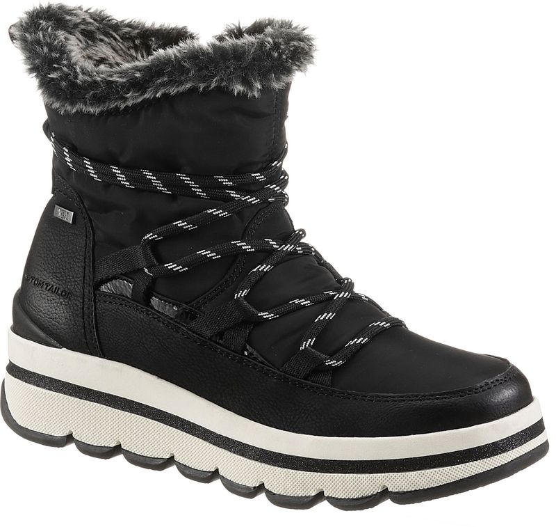 Design - Snowboots - Effen - Imitatieleder - Ritssluiting