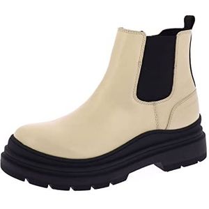 Tom Tailor Dames 4291701 Chelsea laarzen, crème, 39 EU