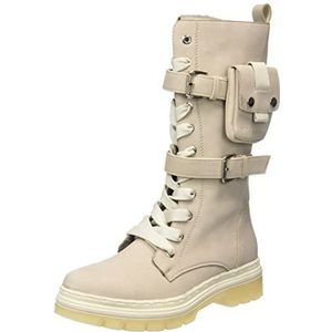 TOM TAILOR Dames 4292001 halflange laarzen, crème, 39 EU