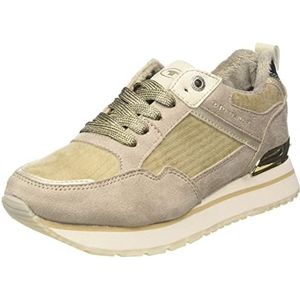 TOM TAILOR Dames 4292507 Sneakers, beige, 39 EU