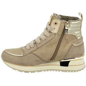 TOM TAILOR Dames 4292508 Sneakers, beige, 38 EU