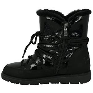 Tom Tailor Dames 4293106 enkellaarzen, zwart, 38 EU