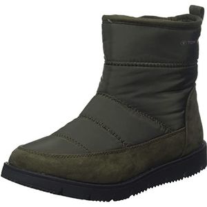 TOM TAILOR 4293114 enkellaarsjes voor dames, Kaki, 41 EU