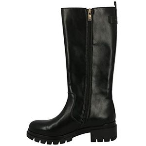 TOM TAILOR 4294201 Kniehoge laarzen voor dames, zwart, 38 EU