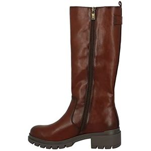 TOM TAILOR 4294201 Kniehoge laarzen voor dames, brandy, 38 EU