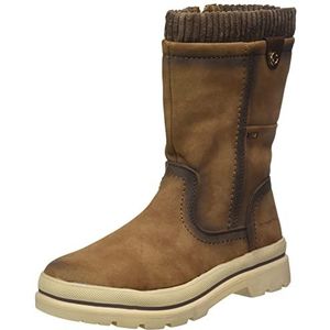 Tom Tailor Dames 4294609 halflange laarzen, whisky, 38 EU