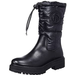 TOM TAILOR Dames 4294805 halflange laarzen, zwart, 40 EU
