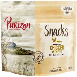 Purizon Snack Sparpaket 3 x 100 g - Huhn mit Fisch