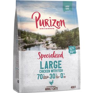 400g Large Adult Kip & Vis Purizon Kattenvoer