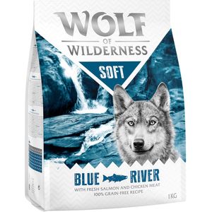 5kg 'Soft Blue River' Zalm Wolf of Wilderness Hondenvoer