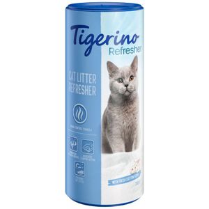 3x700g Tigerino Refresher Proefpakket 3 Geuren Kattenbak Deodorant